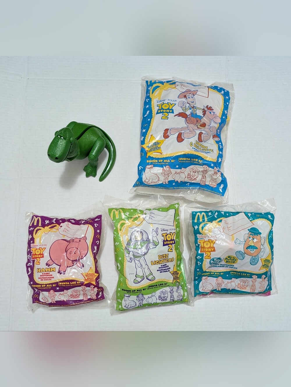 VTG 1999 Toy Story Candy Dispensers Bundle, NEW - Picture 2 of 6